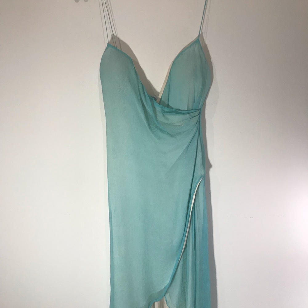 Ralph Lauren silk designer dress